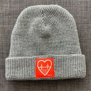 Minimalistic knitted hat San Francisco by CULK